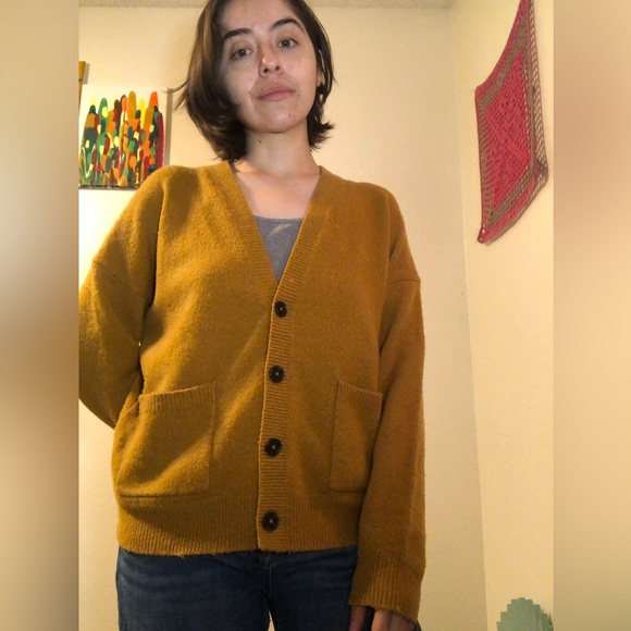 SOLD Madewell wool blend cardigan - Picture 4 of 5